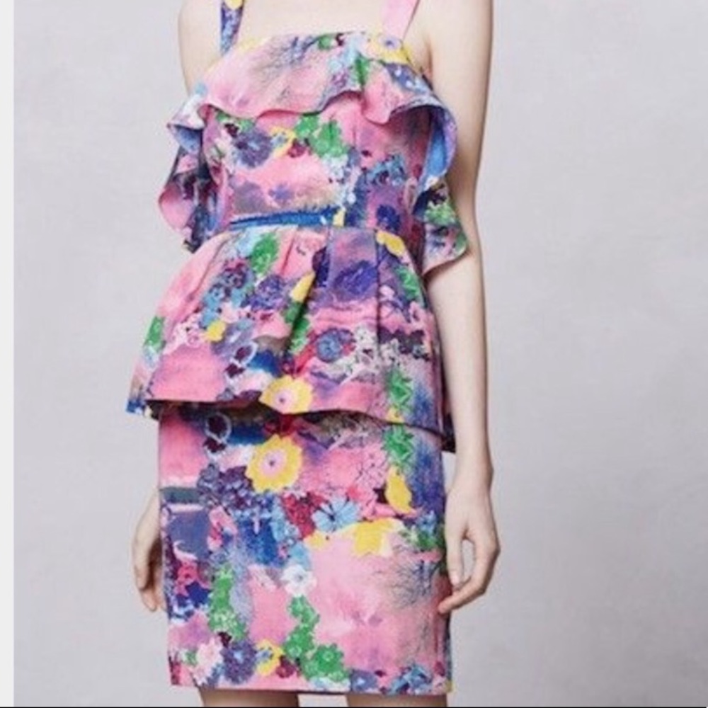 Peter Som X Anthropologie Genevieve Dress